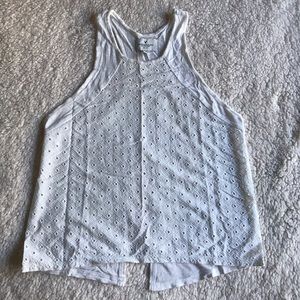 American Eagle White Tank Top